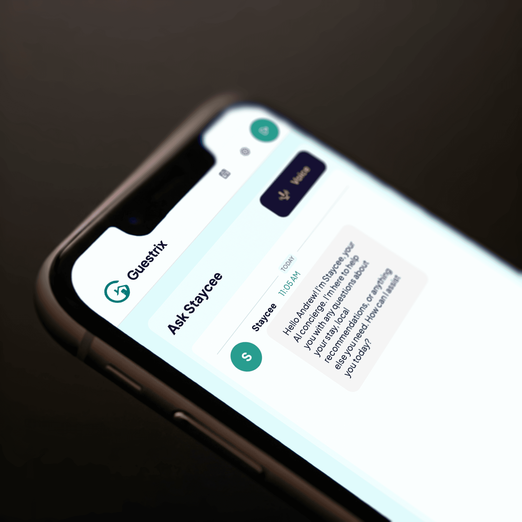 AI technology powering Staycee